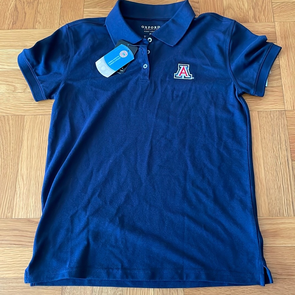 Oxford Women's Navy Polo Shirt